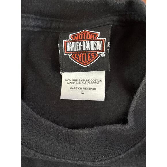 Vintage Harley-Davidson Big Moose Portland Maine Men's Large T-Shirt- EUC - Picture 5 of 6